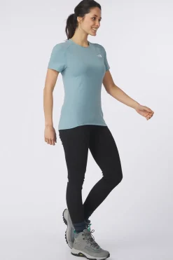 Fashion The North Face T-Shirt W Lightning Alpine S/S Shallow Blue