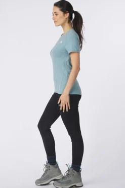 Fashion The North Face T-Shirt W Lightning Alpine S/S Shallow Blue