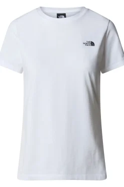 Best The North Face T-Shirt W S/S Simple Dome Tee Tnf White