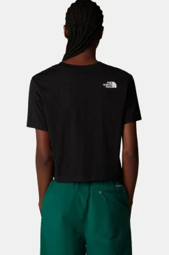 T-Shirt W S/S Cropped Easy Tee-The North Face New