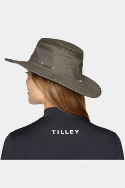 Online Tilley Hoed T4 Hiker dark khaki