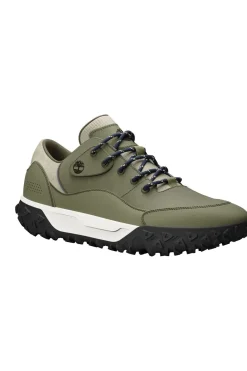 Outlet Timberland Wandelschoenen Greenstride Motion 6 Low Dark Green Nubuck