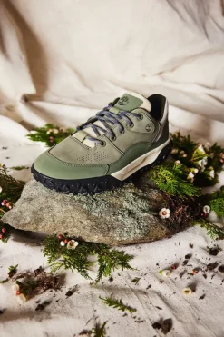 Outlet Timberland Wandelschoenen Greenstride Motion 6 Low Dark Green Nubuck