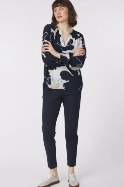 Best Tom Tailor Blouse 1045240 Navy Blue