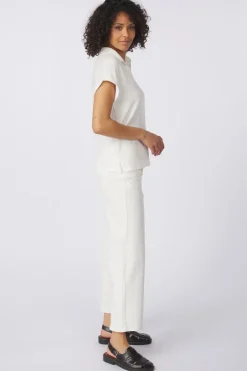 Best Tom Tailor Polo T-Shirt Polo Fabric Mix Whisper White