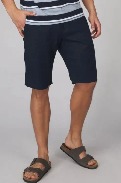 Discount Tom Tailor Short 1040229 White Multicolor Leaf Design