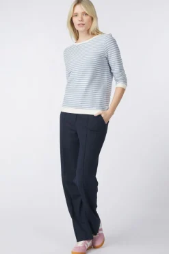 Trui Stripe Jacquard Sweatshirt-Tom Tailor Outlet