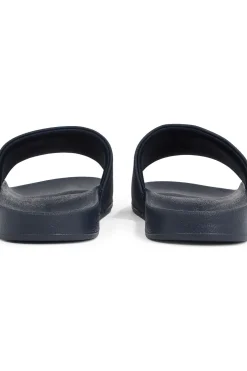 New Tommy Hilfiger Slippers Hilifger Nyc Pool Slide Blue