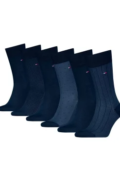 Sokken Th Men Sock 6P Tin Giftbox Birdseye-Tommy Hilfiger Socks Online