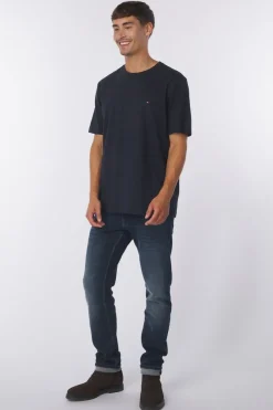 Best Tommy Hilfiger T-Shirt Essential Reg Fit Heather Deep Intens Indigo