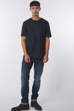 Best Tommy Hilfiger T-Shirt Essential Reg Fit Heather Deep Intens Indigo