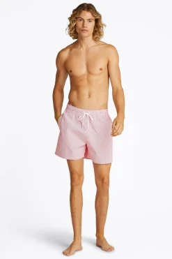 New Tommy Hilfiger Zwemshort Medium Drawstring White