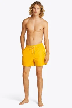 Sale Tommy Hilfiger Zwemshort Medium Drawstring Yellow