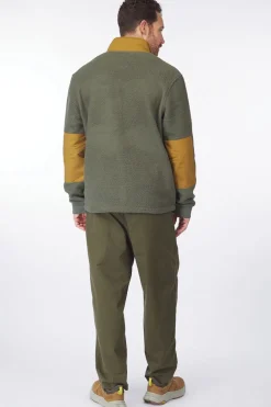 Online Topo Designs Fleece Summit Rise Beetle / Dark Khaki