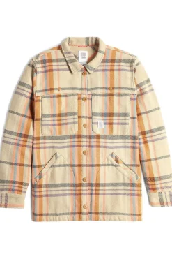 Hot Topo Designs Hemd Mountain Jacket Sahara Multi Plaid