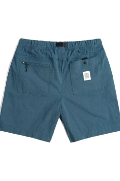 Clearance Topo Designs Short Mountain Ripstop Pond Blue
