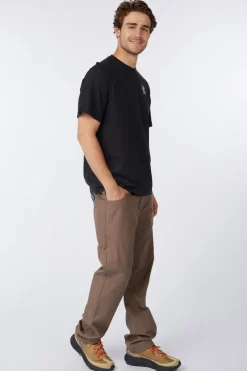 Clearance Topo Designs T-Shirt Topo Dry Lake Tee S/S M Black