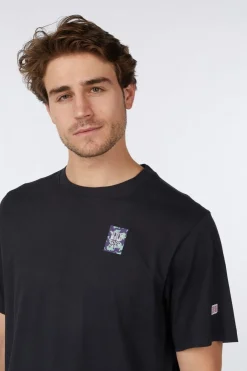 Clearance Topo Designs T-Shirt Topo Dry Lake Tee S/S M Black