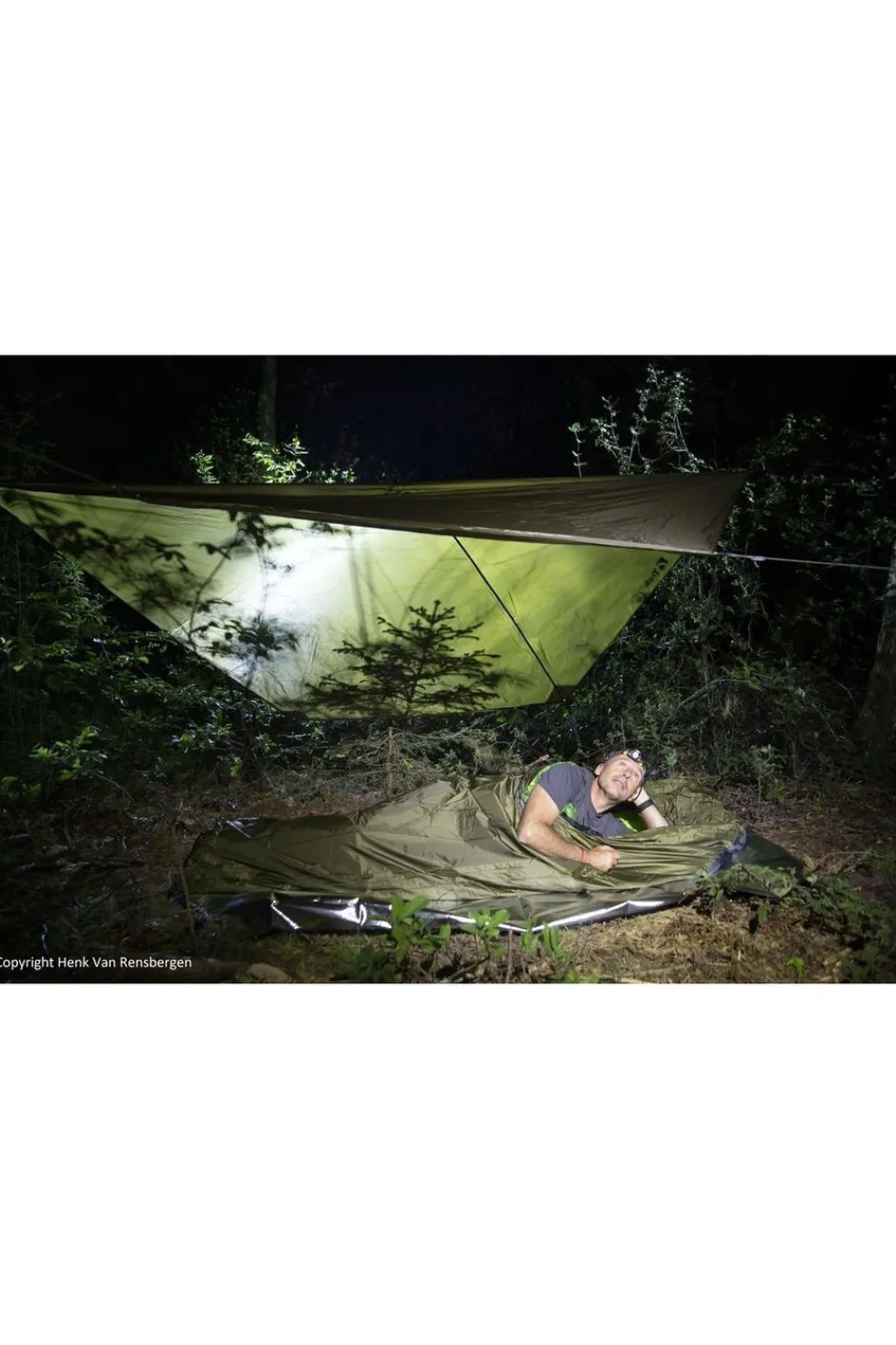 Hot Trekmates Tarps Hexagon dark green