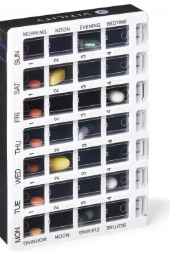 Diversen Medicijncassette 7 Dagen 4 Dag Delen-Van Assendelft Fashion