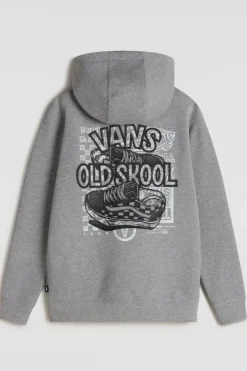 Fashion Vans Cardigan Oold Skool Fz Cement Heather