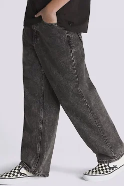 Discount Vans Jeans By Check-5 Baggy Denim Pant Stonewash Black