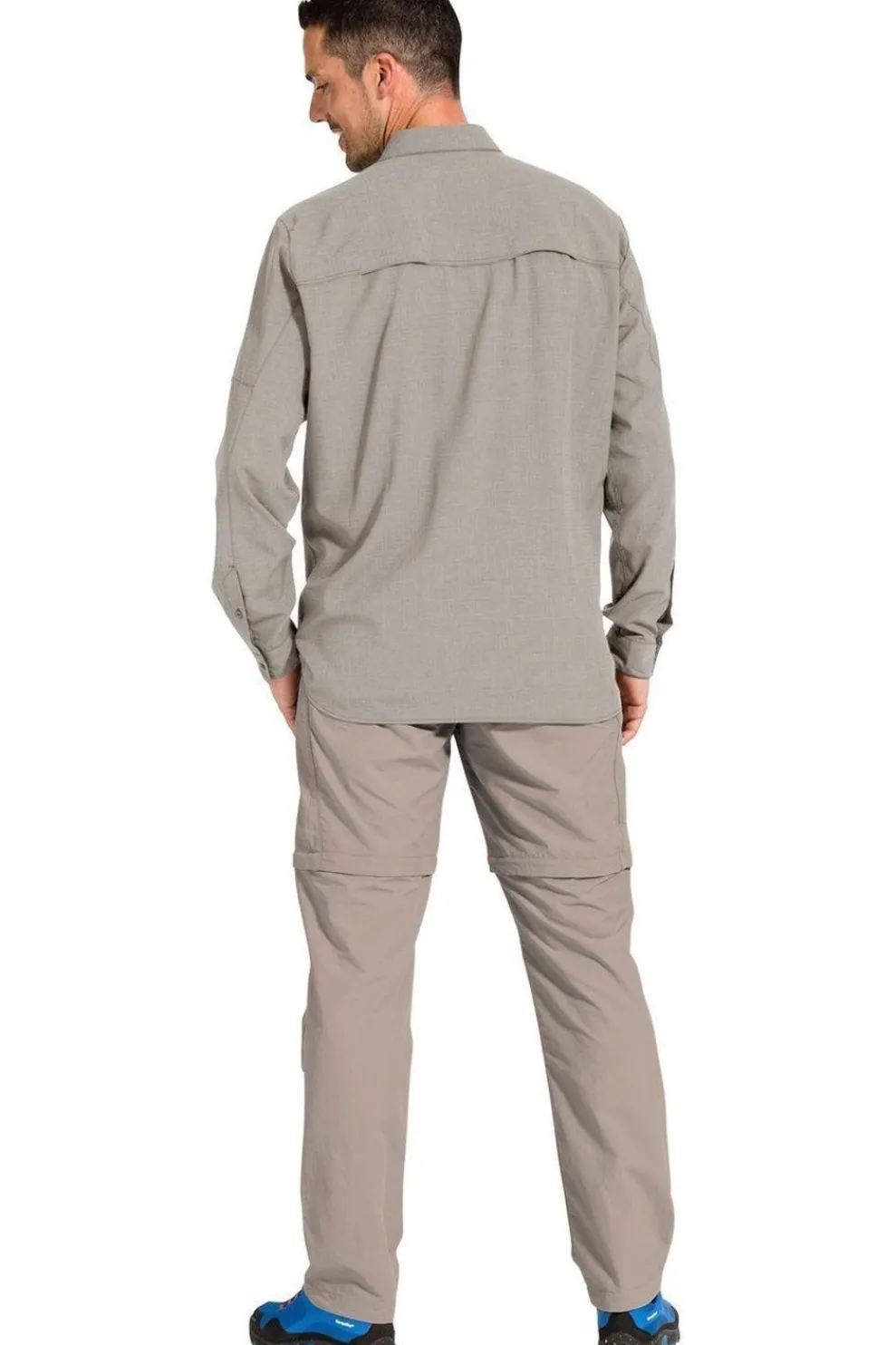 Sale Vaude Afritsbroek Farley Zo V Long Sand Brown