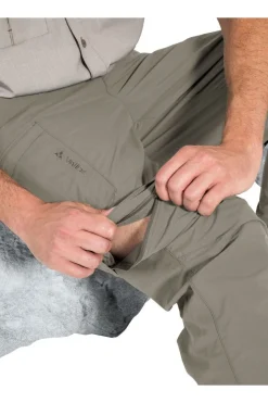 Sale Vaude Afritsbroek Farley Zo V Long Sand Brown