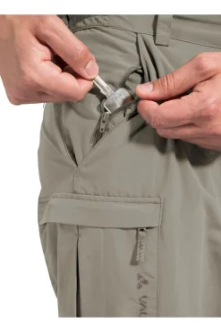 Sale Vaude Afritsbroek Farley Zo V Long Sand Brown