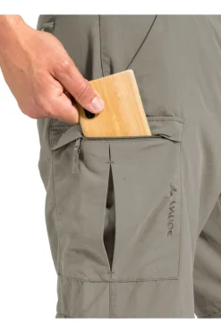 Sale Vaude Afritsbroek Farley Zo V Long Sand Brown