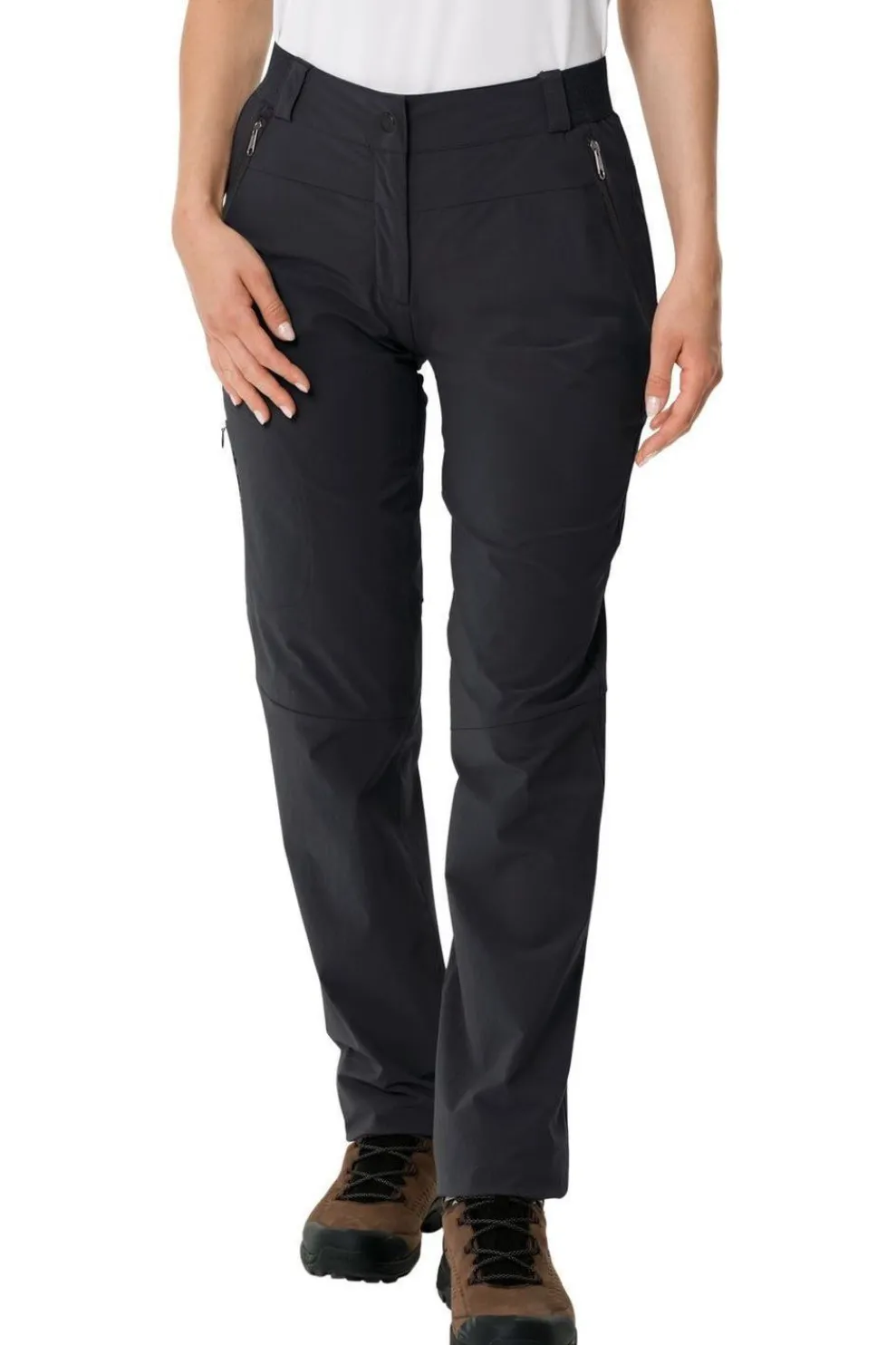 Outlet Vaude Afritsbroek Women's Farley Stretch III Black