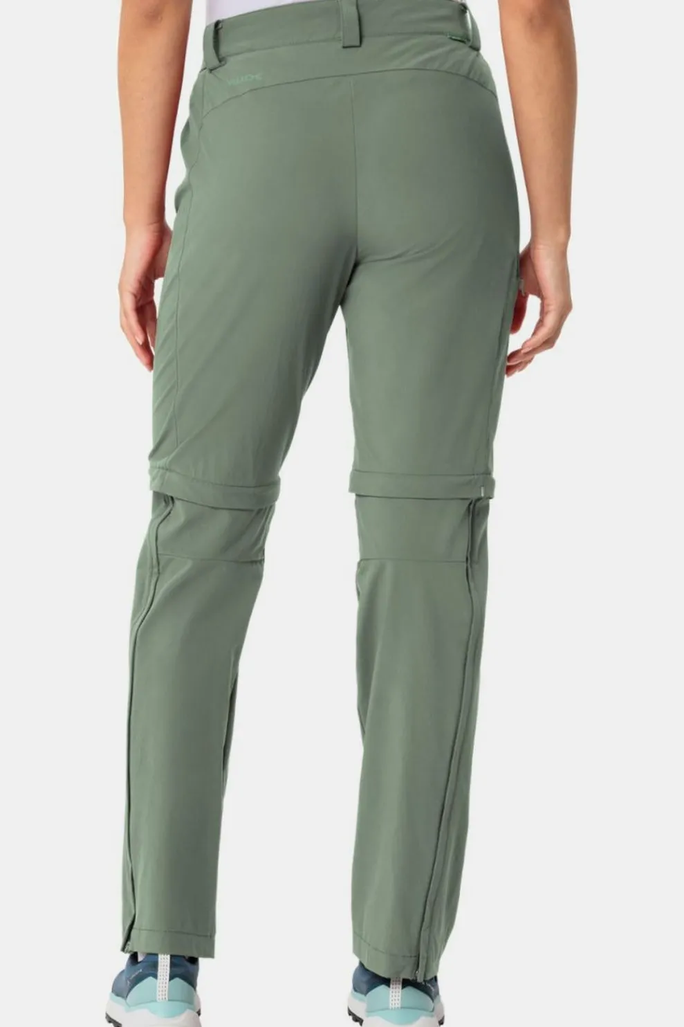 Best Vaude Afritsbroek Women'S Farley Stretch Zo T-Zip II Agave