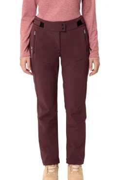 New Vaude Broek Women'S Elope Softshell Pants dark brown
