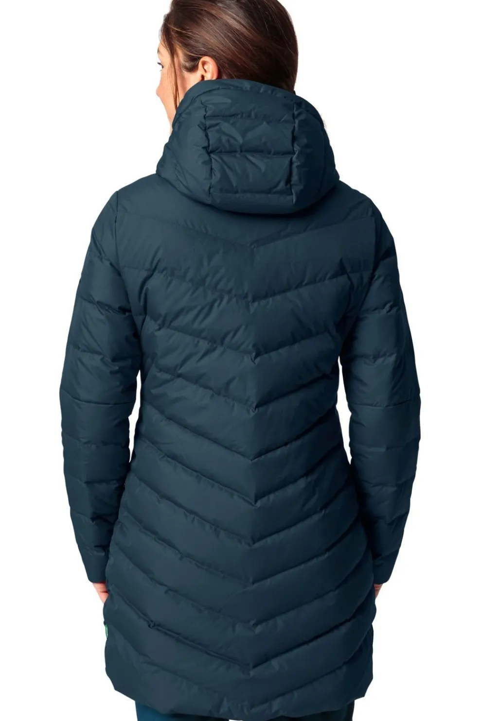 Sale Vaude Donsjas Women'S Annecy Down Coat Dark Sea Uni