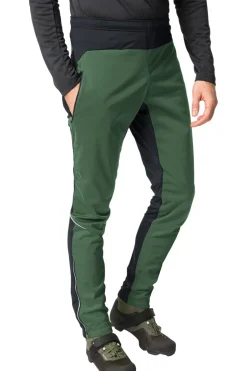 Fashion Vaude Fietsbroek Men'S Wintry Pants V mid green/black