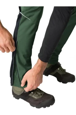 Fashion Vaude Fietsbroek Men'S Wintry Pants V mid green/black
