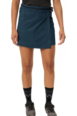 Best Vaude Fietsbroek Tremalzo Skirt IV blue