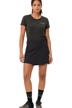 Sale Vaude Fietsbroek Tremalzo Skirt IV black