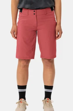 Hot Vaude Fietsbroek Women'S Loamer Shorts Terracotta