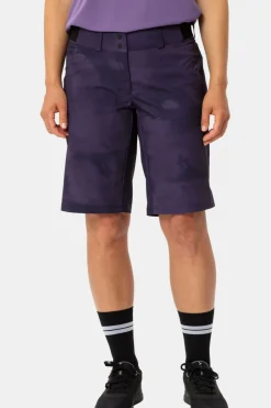 Fashion Vaude Fietsbroek Women'S Loamer Shorts dark purple