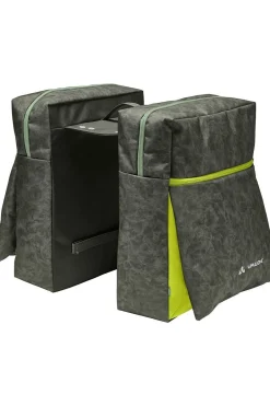 Hot Vaude Fietstas Achter Twinzipper Khaki