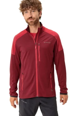 Hot Vaude Fleece Men'S Elope Fleece Jacket Ii Carmine