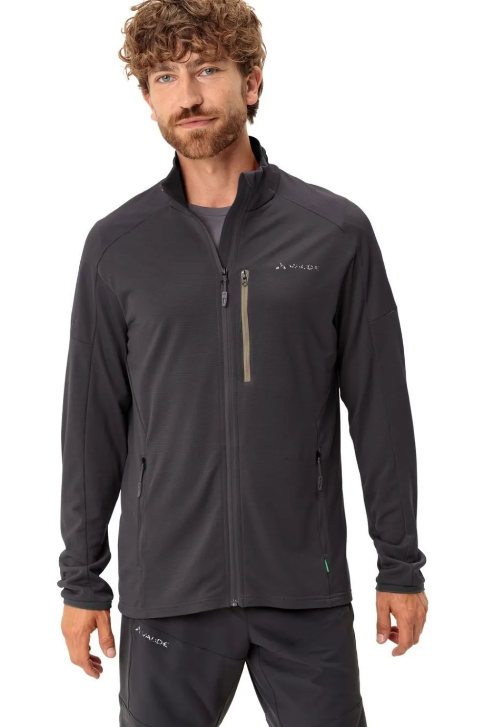 Best Vaude Fleece Men'S Elope Fleece Jacket Ii Phantom Black