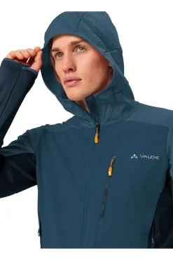 Fleece Men'S Monviso Hooded Grid-Vaude Clearance
