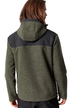 Fashion Vaude Fleece Men'S Tinshan Hoodie Khaki