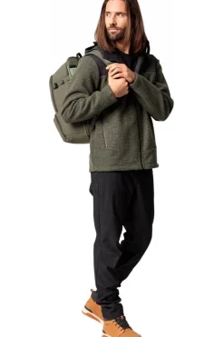 Fashion Vaude Fleece Men'S Tinshan Hoodie Khaki