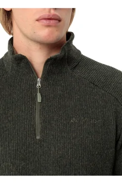 Hot Vaude Fleece Tesero Pullover Khaki