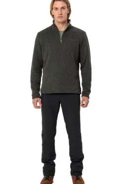 Hot Vaude Fleece Tesero Pullover Khaki