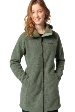 Online Vaude Fleece Women'S Tinshan Coat III Willow Green
