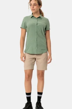 Sale Vaude Hemd Women'S Seiland Shirt III Olive Green